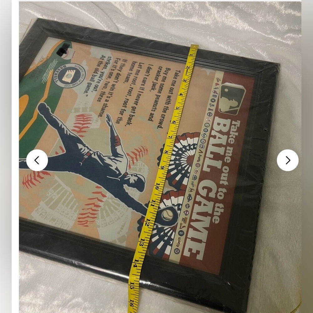 Authentic MLB Barry Bonds game used memorabilia framed limited edition - Picture 6 of 8